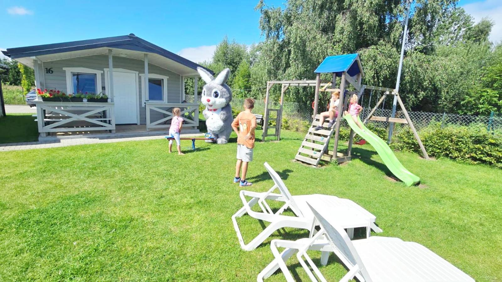 Domki Nadmorska Oaza Nad Morzem I Jeziorem Jezierzany Eksteriør bilde